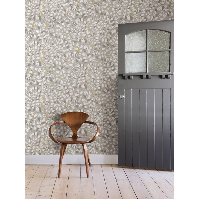 Rouleau de papier peint L 33 pi x l 20,9 po Alterizio, Gris