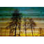 « émeraude sky » par parvez taj,, reproduction d’art sur bois de pin naturel-1851257736