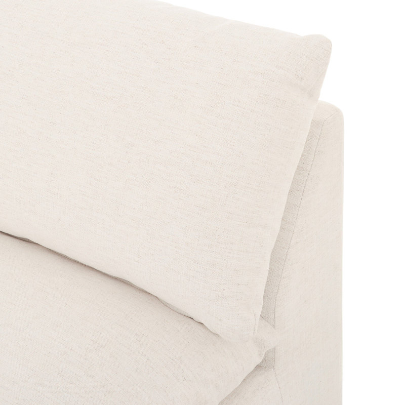 Aadit Armless Sofa, 74" W