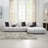 Manilla Sectional Sofa W/8 Pillows