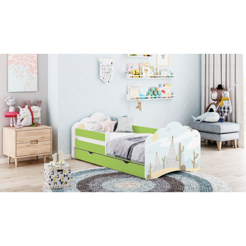 Quickep Cabin Bed Themed Beds, Green, European Toddler
