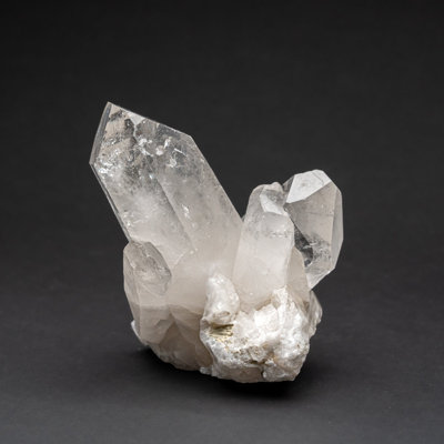 Genuine Clear Quartz Crystal Cluster From Brazil (468.5 Grams)