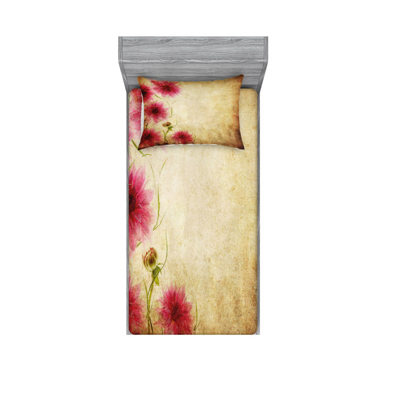 Microfiber Sheet Set, Twin XL Sheet Set with Fitted Sheet
