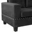105" Modern Sectional Sofa With Storage Ottoman-841726082