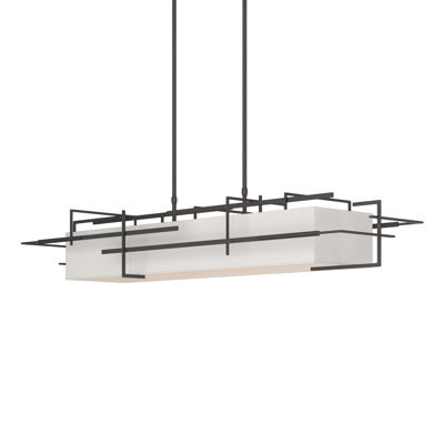 4 - Light Kitchen Island Linear Pendant