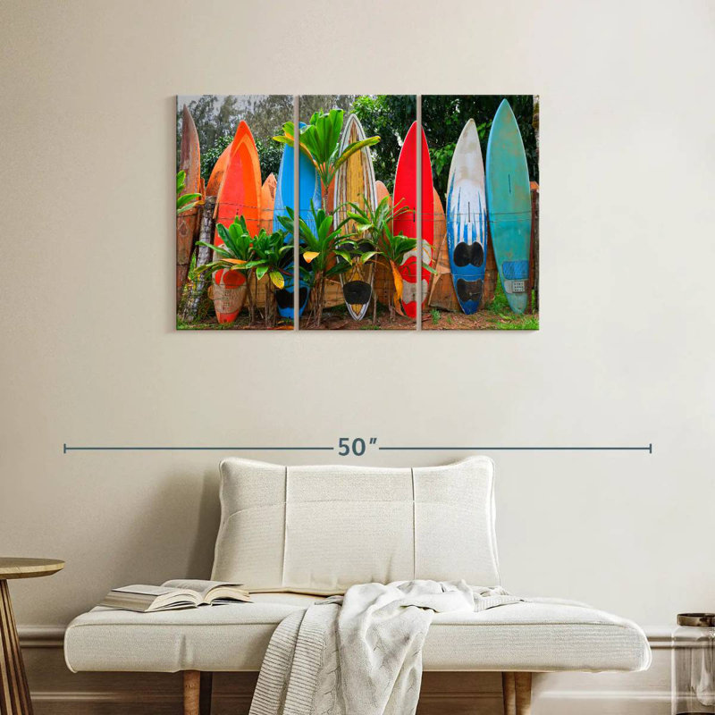 Senne Surfboard Fence, 24" H x 38" W