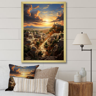 " Judaism Jerusalem Cityscape II "