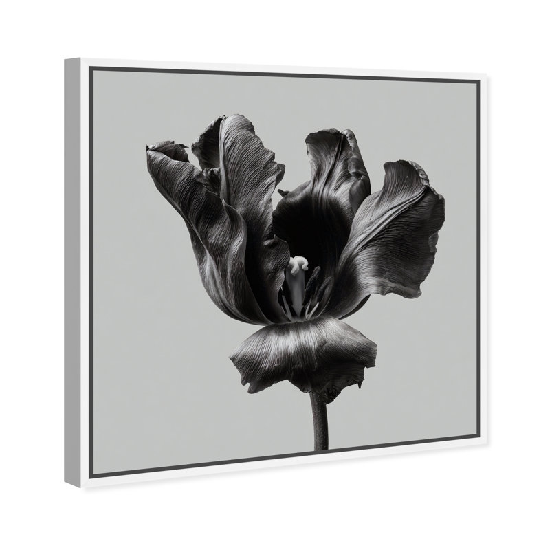 Tidal Wilt II Print by Oliver Gal, 13"H x 13"W, White Floater Frame