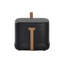 Axio Oval Leather Ottoman