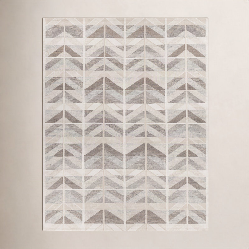 Kidus Chevron Indoor Rug, Rectangle 2' x 4'