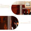 Vitrines en acrylique de couleur ambre-121251112
