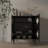 Black Solid Wood Rectangular Console Table