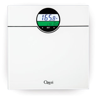 HANDY SOLUTIONS DIGITAL BATHROOM SCALE MAX WEIGHT 330 LBS/150 KG W/  BATTERIES