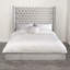 Edifice Velvet Wingback Bed-46521460