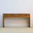 65.35" Brown Rectangular Solid Wood Console Table