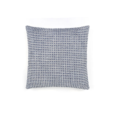 Coussin en coton réversible
