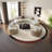 Semi-circular curved shaped movable corner sofa