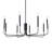 Kaymarie Brookins 8-Light 49" Dimmable Oversized Classic Chandelier