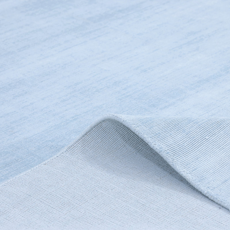 Milo Area Rug in Light Blue/White, Rectangle 8' x 10'
