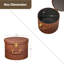 Boîte-cadeau Cowboy avec couvercle verrouillable doré-1395224490-1391974111