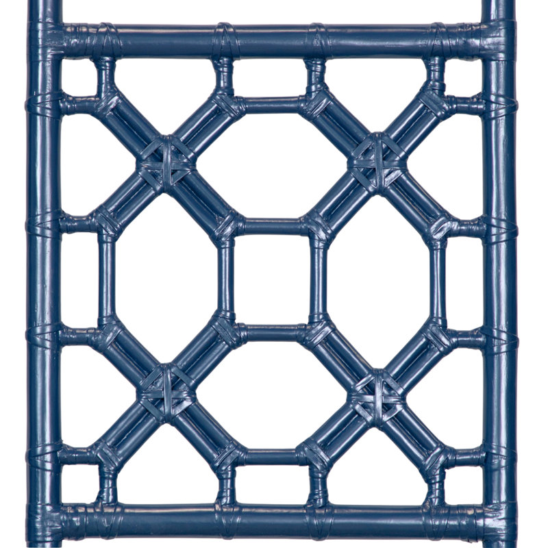 Lattice Back Platform Bed, Twin, Celery Green