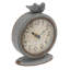 Horloge de foyer décorative en étain avec finition ornée d'oiseaux-94439824