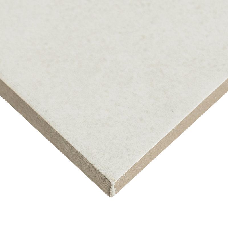 Mur de pierre de 3 po x 12 po avec carreaux de sol en porcelaine, Blanc Aristote