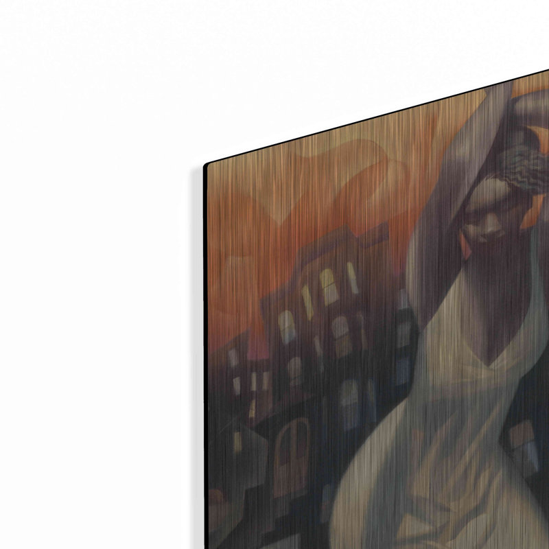 «Harlem Heat» par Gary Kelley - impression sans cadre sur métal, H 12 po x l 12 po x P 0,13 po