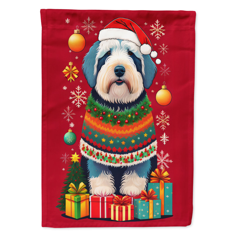 Drapeau de maison en polyester à 2 côtés 40 x 28 po