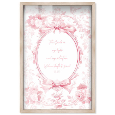 «My Light Pink Shadowbox Print» par Art Remedy