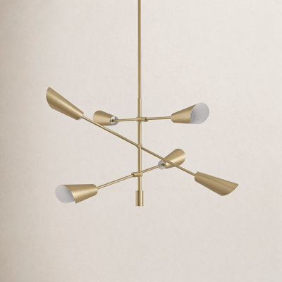 Circe 6 - Light Dimmable Chandelier