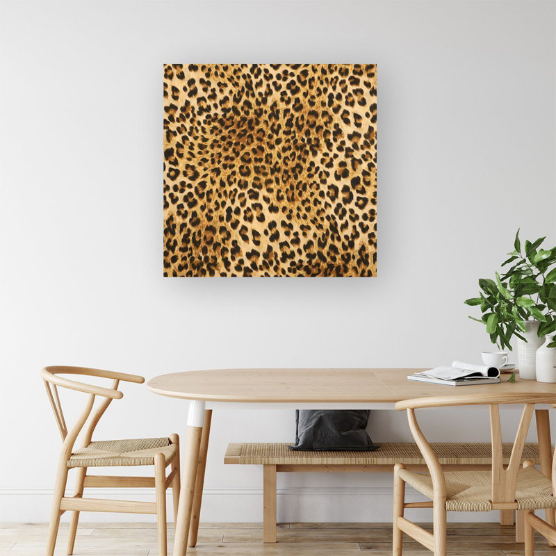 Wild Animal Pattern - Wrapped Canvas Print