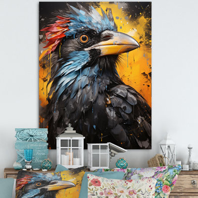 Baszto " Crow Popart Royalty II "