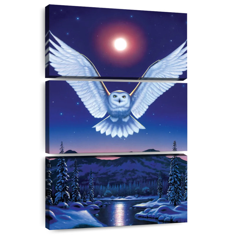 Chouette de nuit Brampt, H 45 po x l 28 po