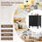 3-Drawer Wooden Nightstand Modern Bedside Table-1190505193