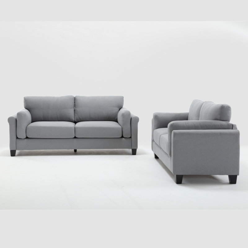 Causeuse Beikirch, Gris