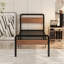 16 Inch Bed Frame with Wood Headboard and Footboard-1960896521