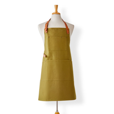 Utility Apron Olive Cotton