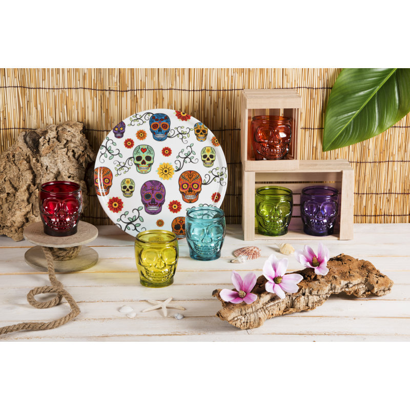 Calavera 400ml Drinking Glass Set