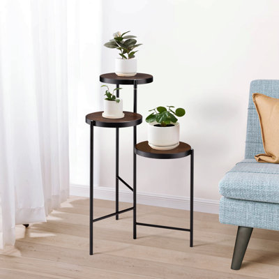 Round Multi-tiered Plant Stand