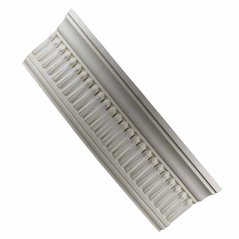 Ornate Primed Urethane Crown Molding 3.5'' x 96''