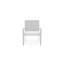 Bazza Sling Aluminum Frame Dining Height Stacking Café Chair with Marine Grade Polymer Arm Accent-8400860-8400858