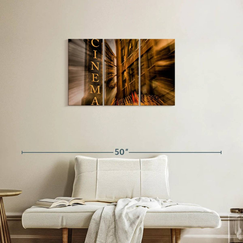 Lilie Cinema Sign, 20" H x 33" W