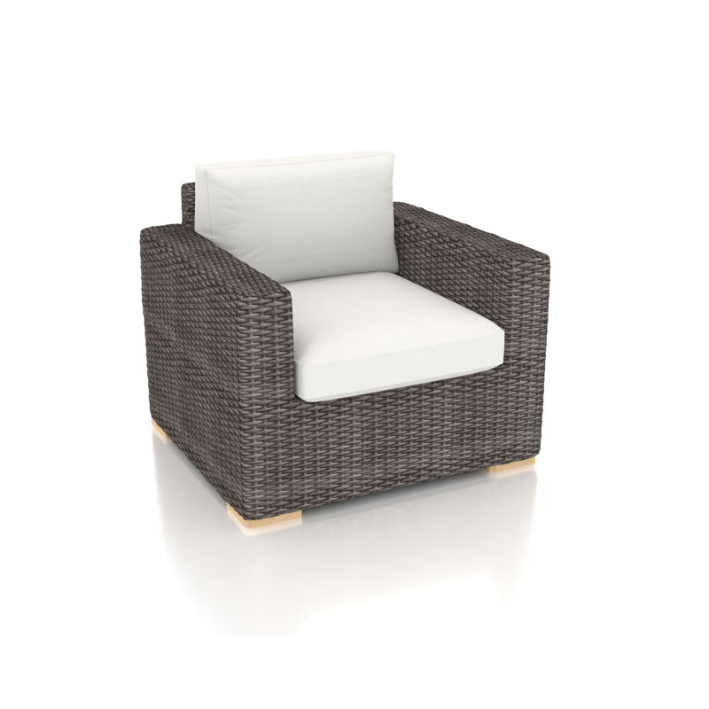 Dune Outdoor Lounge Chair, Canvas Natural Sunbrella® Canvas