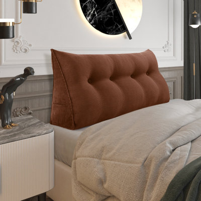 Coussin de lecture Sit-up Back Comfort 100% coton velours côtelé