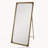 70.1x31.9 Inch Floor Standing Full Length Mirror with Stand, Antique Gold