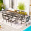 Ensemble repas pour 6 personnes avec coussins Salem