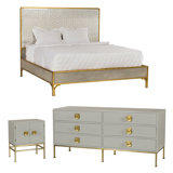 Tracey Boyd King Solid Wood Platform Configurable Bedroom Set
