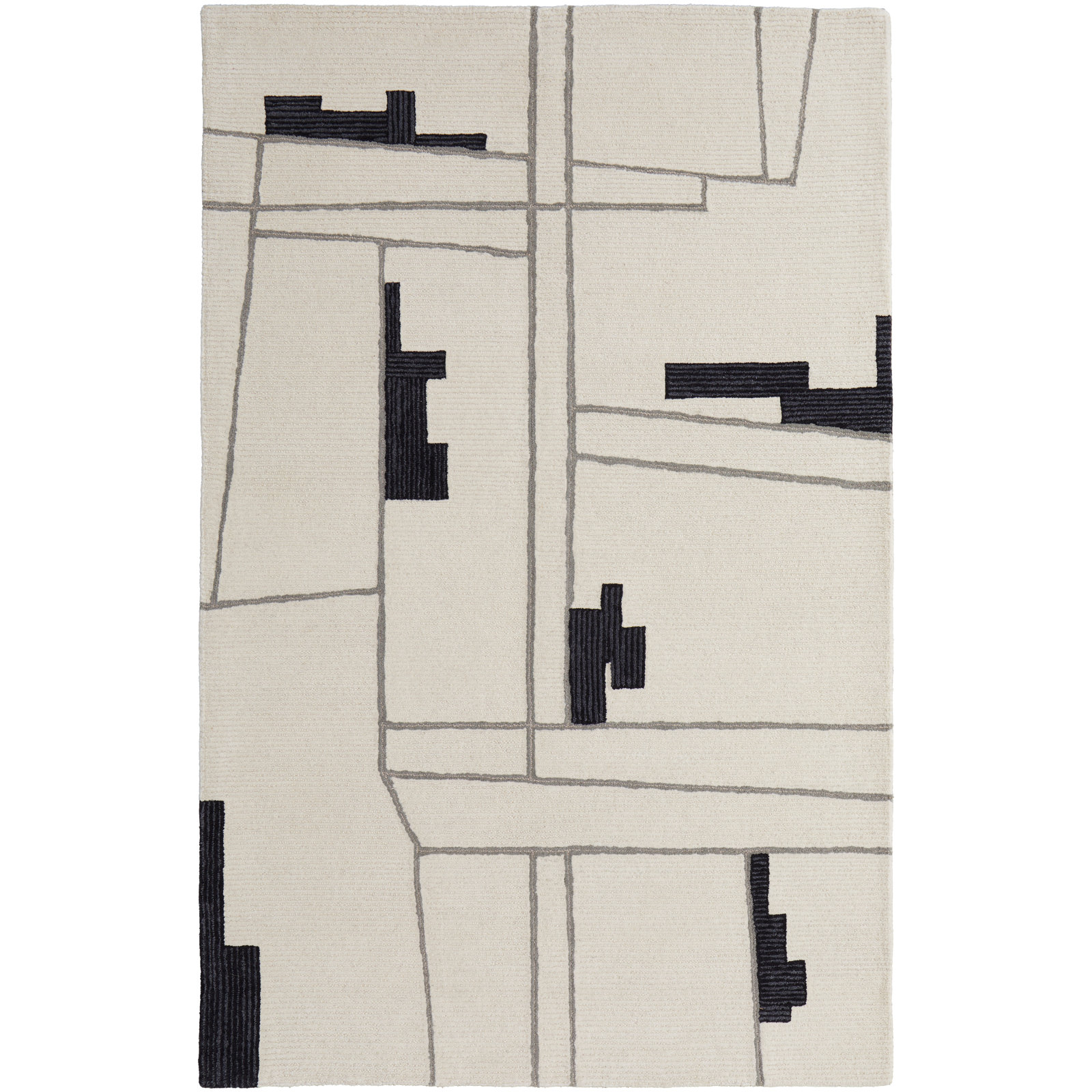 Gossner Hand-Tufted Abstract Rug, Rectangle 12' x 15'