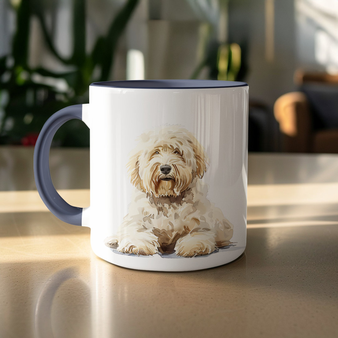 Watercolor Chow Chow Design 11oz Coffee Mug